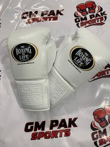Gants de MMA professionnels en cuir unisexe pour l'entraînement, avec poignées Sanda, à doigts complets, anti-humidité, antidérapants et à fermeture auto-agrippante, 'No Boxing No Life' - Product Image 6