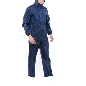 Survêtement unisexe d'hiver 2026 imprimé bleu marine imperméable à manches longues avec fermeture éclair et capuche, coupe régulière, style sportif - Product Image 3