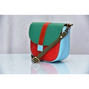 Cuir Véritable Multicolore Vintage Robe Sac À Main Portable Sac À Bandoulière Sling pour Dames Toutes Saisons-Été Hiver Printemps Automne - Product Image 1