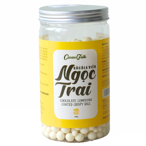 ซัพพลายเออร์ขายส่งราคาดีที่สุด ช็อกโกแลตผสมสำหรับตกแต่งเบเกอรี่ เค้ก ฮาลาล รับผลิตแบบ OEM/ODM ช็อกโกแลตไวท์บอลกรุบกรอบ โกโก้ - Product Image 1