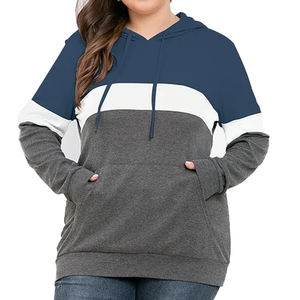 BD Garments Factory, sudaderas con capucha de cuello redondo de alta calidad informales de lujo para mujer, fabricante de ropa OEM personalizado - Product Image 2