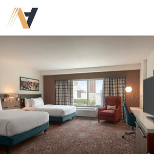 Ensemble de meubles de chambre d'hôtel modernes empilables pour la rénovation de chambres d'hôtes commerciales et l'optimisation de l'espace Hilton Garden Inn - Product Image 1