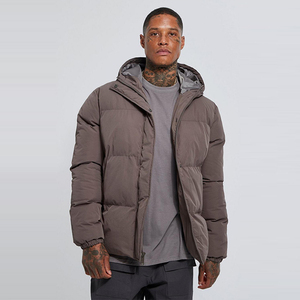 Vestes pour hommes personnalisées, respirantes, imperméables, coupe-vent, streetwear, coupe longue, coupe régulière, décontractées, design confortable, devant uni - Product Image 2