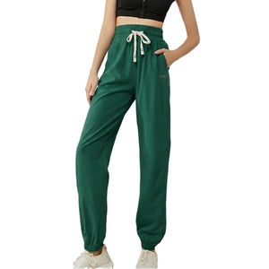 Pantalon de sport ample et respirant pour femme, longueur cheville, extensible dans les quatre sens, léger, 90 % polyester, 10 % élasthanne, protection UV, collection printemps - Product Image 3