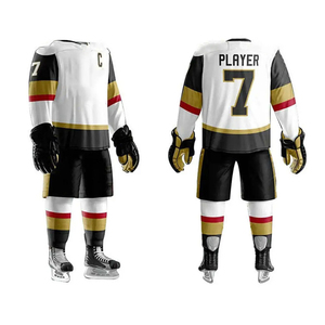 Tenemos un Equipo de Inspección y Empaque Experimentado para Uniformes de Hockey sobre Hielo de Marca Personalizada, de Algodón/Fibra de Bambú de Secado Rápido, Según los Requisitos del Cliente - Product Image 6