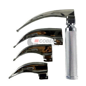 Laryngoscope direct rigide à fibre optique avec source lumineuse, lame Miller Wisconsin, guide pour tube trachéal en anesthésie et urgence - Product Image 4