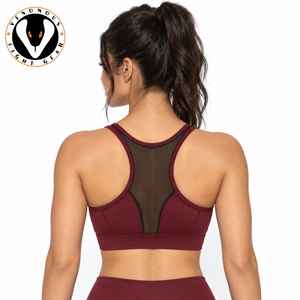 Soutien-gorge de sport premium à dos nageur, anti-humidité, confort optimal, maintien élevé, construction flexible, idéal pour la gym et les séances d'entraînement - Product Image 5