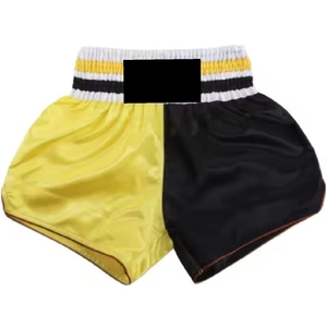 New High Quality Custom Muay Thai Shorts for Men 100% Polyester Breathable 220g Casual - Product Image 1