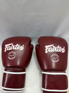 ถุงมือชกมวยไทย Fairtex หนังแท้ ออกแบบเองได้ คุณภาพสูง ปรับขนาดได้ สำหรับ MMA มืออาชีพ ฝึกซ้อมต่อสู้ - Product Image 2