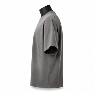 Camiseta Extra Grande para Hombre, 100% Algodón, Lisa, para Impresión Personalizada, Línea de Suministro de Ropa al Por Mayor de Alta Calidad - Product Image 5