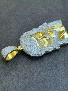 Colgantes y Dijes de Plata de Ley 925 Maciza con Acabado en Oro, Rodio y Oro Rosa, Joyería Fina de Jesucristo, Pasa el Test de Diamantes - Product Image 2