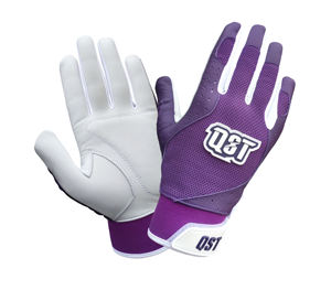 Guantes de bateo de béisbol hechos de cuero genuino, guante de murciélago juvenil para adultos, guante profesional para hombres y mujeres, guante hecho a medida de Softbol - Product Image 2