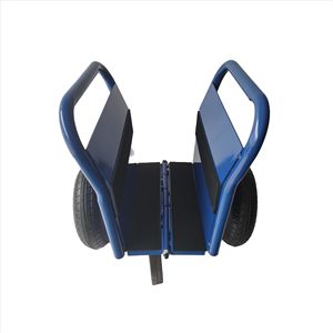 Carrello per Pannelli Super Resistente da 450 kg per Tutti i Terreni con Pneumatici in Gomma Piena da 10 Pollici e Due Comode Maniglie - Product Image 3