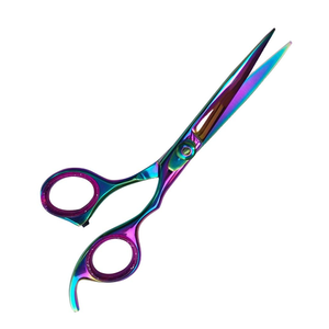 Ciseaux de coiffure professionnels en acier inoxydable de haute qualité, à bord tranchant et pointe arrondie, outil de beauté professionnel - Product Image 2