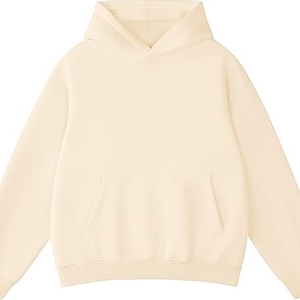 Nueva Sudadera con Capucha Vintage Lavada para Mujer, 100% Algodón, 300g, Oversize, Forro Polar Transpirable, Estilo Urbano, Invierno, Personalizable por Delante - Product Image 1