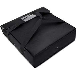 Bolsa Térmica Personalizada de Oxford a Rayas para Transporte de Comida Caliente, Ideal para Entrega de Pizza - Product Image 2