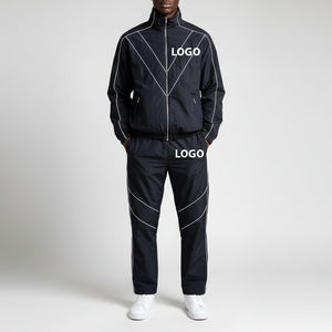 Survêtement de sport pour homme, coupe-vent écologique, respirant et anti-transpiration, idéal pour la gym, la course et les activités de plein air - Product Image 6