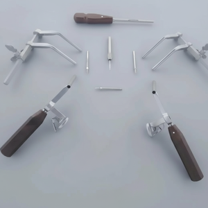 Distractor Cervical Caspar, Juego de Instrumentos para Columna Vertebral Derecha/Izquierda, 9 Piezas - Product Image 1