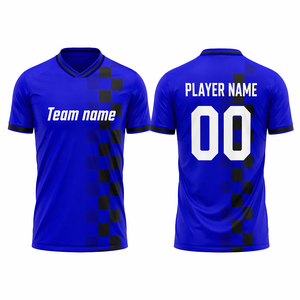 เสื้อฟุตบอลอเมริกันแบบใหม่ ดีไซน์เองได้ คุณภาพสูง พิมพ์โลโก้ตามสั่ง ระบายอากาศได้ดี แขนสั้น สำหรับทุกเพศ - Product Image 5