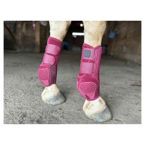 Accesorios: Protector de Patas de Neopreno para Caballos, Paquete de 4, Botas Premium para Tendones de Caballo, Botas Deportivas Equinas, Botas de Inyección para Caballos - Product Image 6