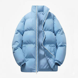 Chaqueta de plumón para hombre, diseño personalizado, a prueba de viento, de invierno, talla grande, reversible, transpirable. - Product Image 6