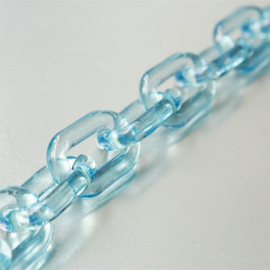 Cadena de eslabones de resina para un estilo elegante y cadena de eslabones de resina brillante de primera calidad para accesorios de inspiración lujosa. - Product Image 4