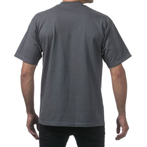 เสื้อยืดฤดูร้อนแบบกำหนดเอง สวมใส่สบาย เนื้อผ้าพรีเมียมนุ่มพิเศษ พิมพ์โลโก้ตามสั่ง ขายส่ง เสื้อยืดสีขาวคุณภาพสูงสำหรับผู้ชาย - Product Image 3