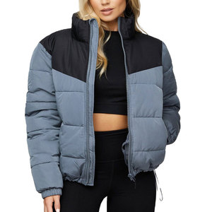 Chaqueta de Invierno para Mujer, Impermeable, Cortavientos, Transpirable, con Cierre, Estampada, de Soft Shell, con Cuello Alto, Talla Grande, Corte Regular - Product Image 1