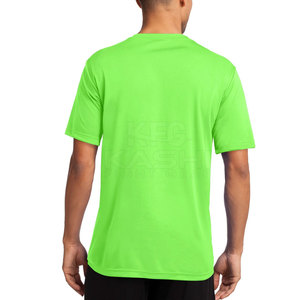 เสื้อยืดผู้ชายผลิตจากโรงงาน ผ้าฝ้าย 100% เป็นมิตรกับสิ่งแวดล้อม แห้งเร็ว สวมใส่สบาย ระบายอากาศได้ดี สะอาด เหมาะสำหรับใส่ลำลอง - Product Image 6