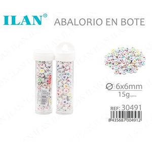 Perline a Forma di Cuore Ilan Abalorio in Barattolo 6x6mm 15g per Lavori Artigianali - Product Image 3