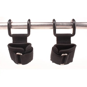 GAF Gancho Profesional para Levantamiento de Pesas con Logotipo Personalizado, Gancho de Neopreno Antideslizante de Alta Resistencia con Cierre de Velcro para Entrenamiento de Fuerza - Product Image 3
