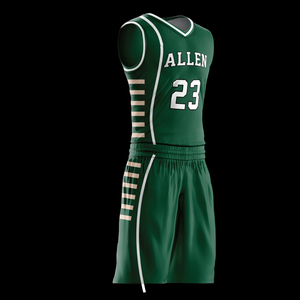 Vêtements de basket-ball pour adultes, personnalisables, réversibles, respirants, été, impression par transfert thermique, 100% polyester, vente en gros à bas prix - Product Image 5