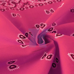 Bandana carré en coton imprimé cachemire personnalisé, grand foulard de tête, style hip-hop streetwear, bandeau de motard, mouchoir - Product Image 5
