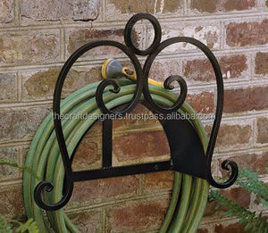 Soporte de Pared para Manguera de Hierro Resistente para Uso en Jardín que Brinda un Soporte Fuerte y una Organización Exterior Ordenada - Product Image 4