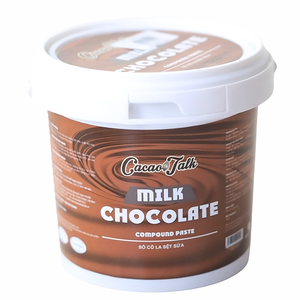Manufacturer Sale Premium Quality Milk Compound <b>Chocolate</b> Cocoa Liquid Paste 1KG Competitive Price HALAL OEM/ODM Bakery Using - Product Image 1