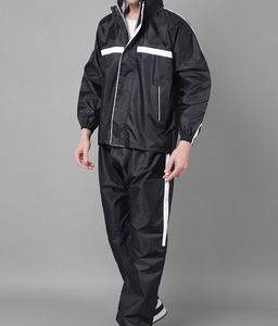 Nouvel ensemble coupe-vent professionnel pour homme RTS OEM de haute qualité, veste à capuche imperméable et pantalon pour les voyages en plein air - Product Image 4
