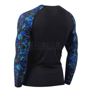 T-shirt de protection anti-irritations avec tissu respirant et anti-transpiration à manches longues pour les entraînements en salle, la course à pied et les activités de fitness - Product Image 6