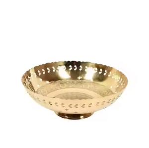 Party Serving Metal Chocolate <b>Bowl</b> Stainless Steel Serving <b>Bowl</b> for Candy Dry Fruits <b>Snacks</b> - Product Image 1