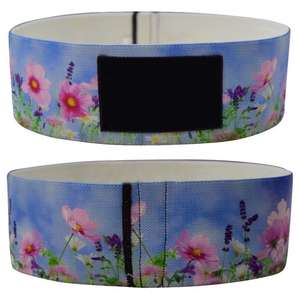 Bandes de Résistance en Tissu Personnalisées avec Logo pour Yoga, Sport et Entraînement, Bandes de Fessiers en Boucle, Emballées en Sac pour l'Exercice – Vente en Gros - Product Image 1