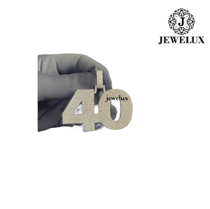 High Quality Jewelux Custom 925 Silver Hip Hop Statement Piece Pendant Trending Luxury Jewelry Available Export Price - Product Image 1