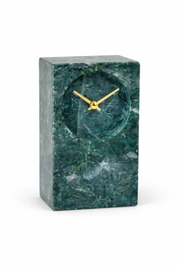 Reloj Minimalista de Mármol Blanco con Manecillas Doradas, Reloj de Escritorio Moderno para Decoración del Hogar u Oficina - Product Image 6