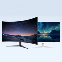 Moniteur de bureau 21,5/24/27 pouces pour le jeu, écran LED 1K 2K IPS/VA pour PC, 60Hz 75Hz 100Hz 120Hz, vente en gros directe d'usine en Chine