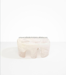 Cuenco de resina único para vajilla de frutas y ensaladas, cuencos de vajilla de resina naranja, utensilios de cocina sólidos para servir Pasta y cereales - Product Image 5