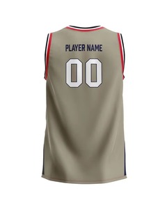 Maillot de basket personnalisé sans manches, col en V, blanc et gris, impression sublimée, numéro d'équipe 00, évacuation de l'humidité, vêtements unisexes pour adultes - Product Image 5