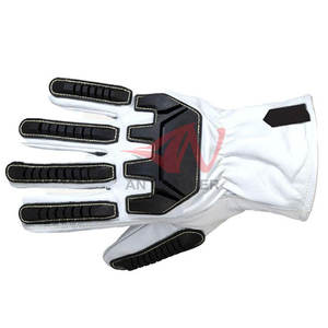 Gants de protection en cuir TPR de qualité supérieure, résistants et confortables, avec protection anti-chocs et respirabilité. - Product Image 6