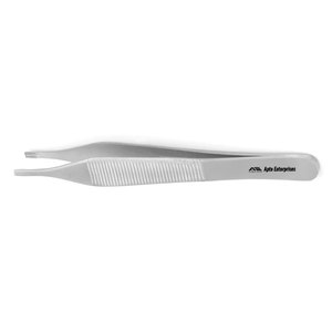 Stainless Steel Precision Surgical Instrument for Delicate Adson Brown Tissue Forceps 12cm with 7x7 <b>Teeth</b> - Product Image 1