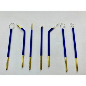 Ensemble d'électrodes pour pièce à main Ellman, 7 pièces, accessoires d'électrochirurgie en laiton, instruments chirurgicaux RF - Product Image 2