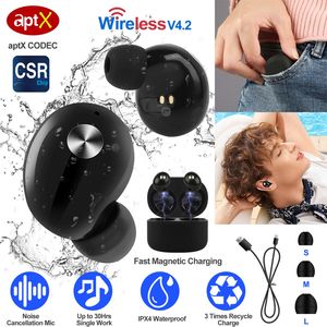 Audífonos Inalámbricos TWS V4.2, Cancelación de Ruido IPX4, Auriculares Estéreo Intrauditivos, 30 Horas de Duración, Manos Libres, Bajos Profundos, con Micrófono - Product Image 6