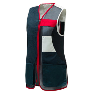 Gilet de chasse unisexe à blocs de couleur, sans manches, respirant, en polyester, pour l'été et les activités de plein air - Product Image 1