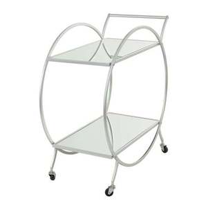Top Selling New Metal Hotel <b>Trolley</b> With 2 Wood Shelves 4 Swivel Casters Durable Commercial Furniture Hotel <b>Bar</b> <b>Trolley</b> Cart - Product Image 3